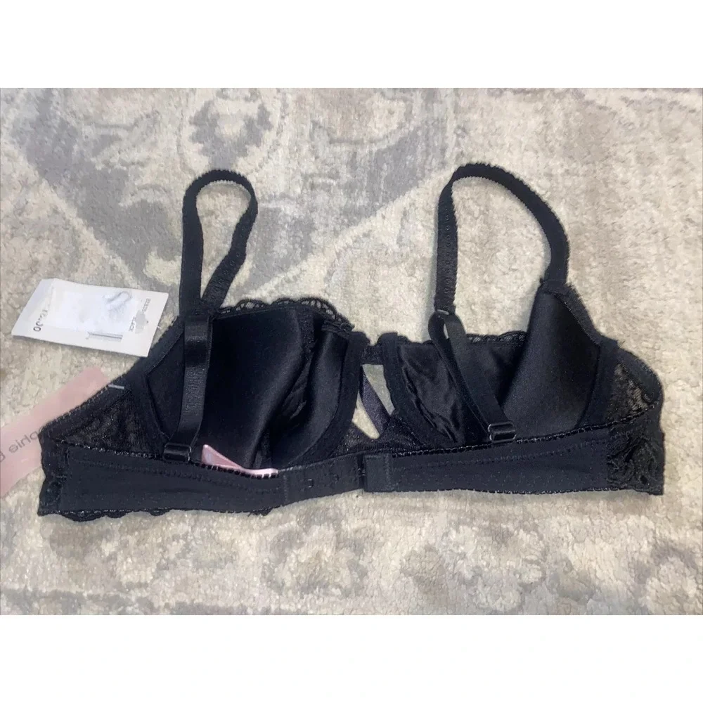 Sophie‎ B. Push-up Demi Black Bra, 34B New